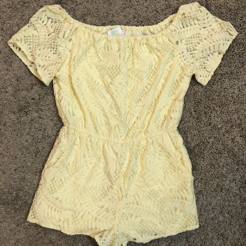 Lace BB Dakota Romper